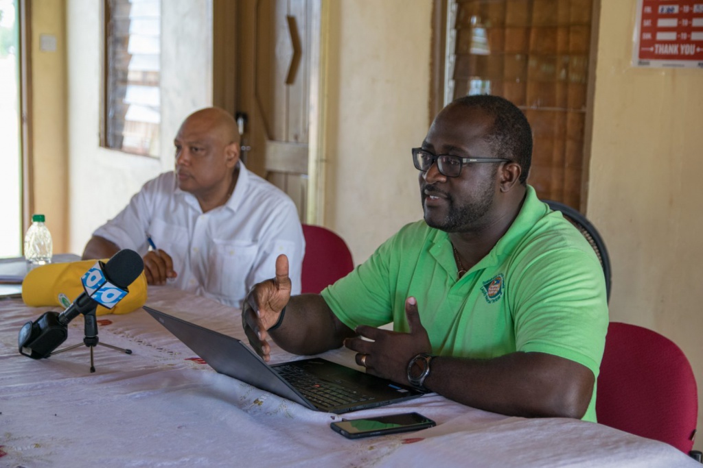 Minister of Natural Resources, Hon. Raphael Trotman and GFC’s Corporate Secretary Attorney Jacey Archibald